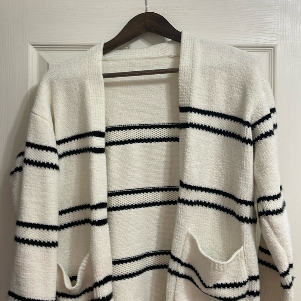 Open front cardigan